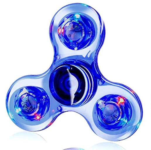 LED Light-Up Crystal Fidget Spinner