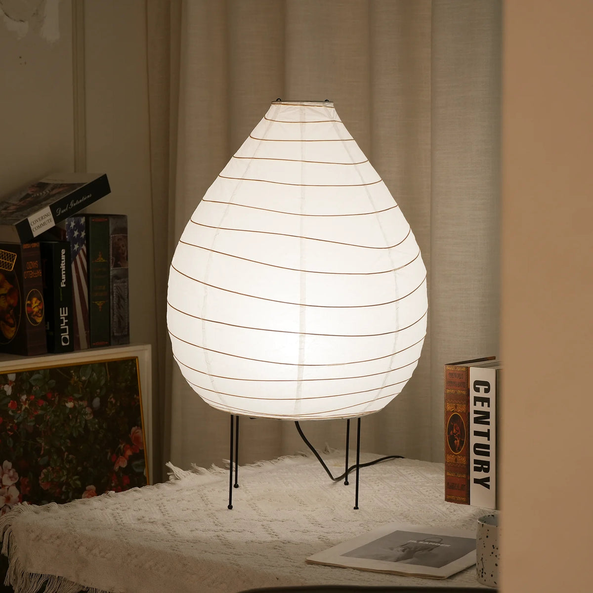 Akari 22N Japanese Paper Table Lamp