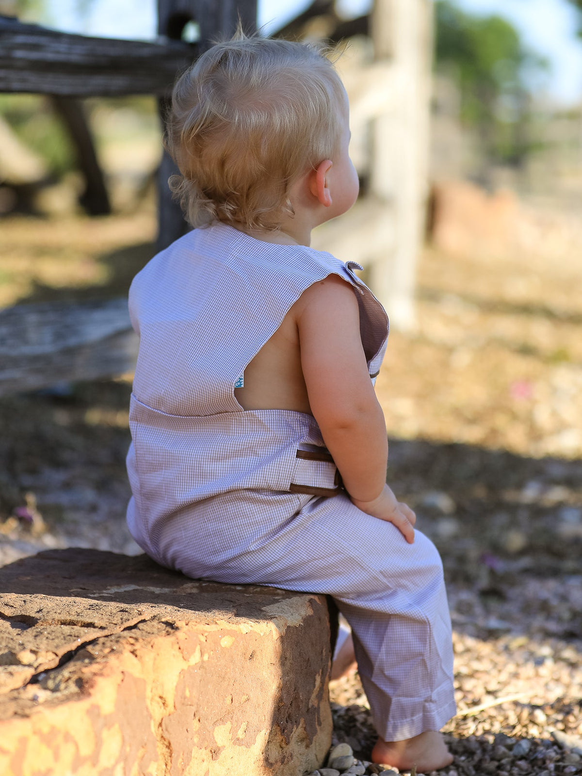 Fall Pumpkin Smocked Embroidered Romper