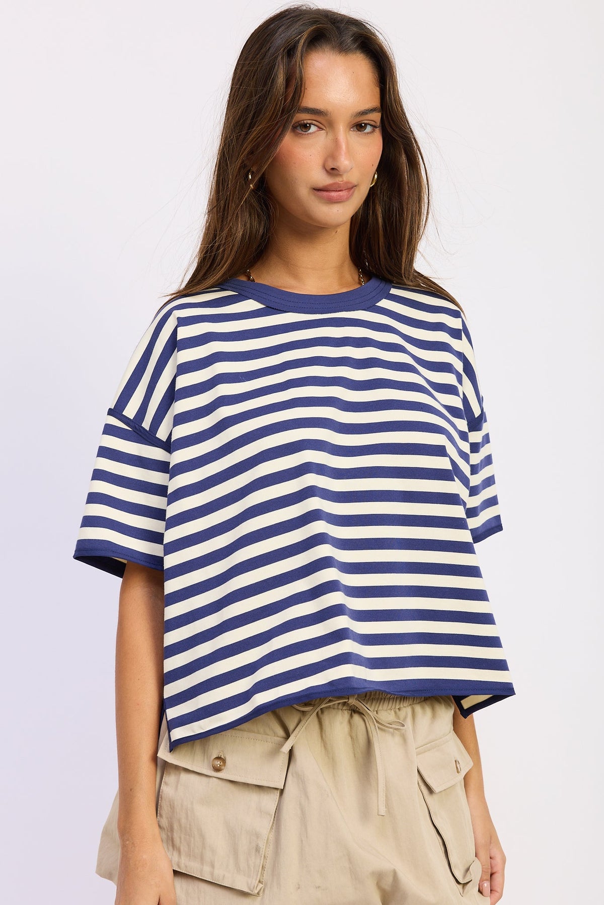 Women’s Fenella Oversized Striped T-Shirt
