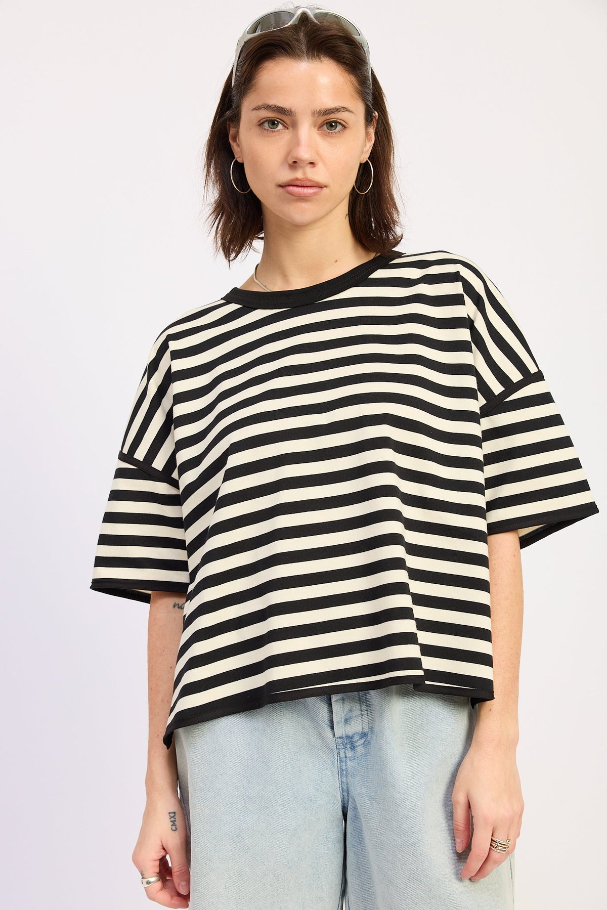 Women’s Fenella Oversized Striped T-Shirt