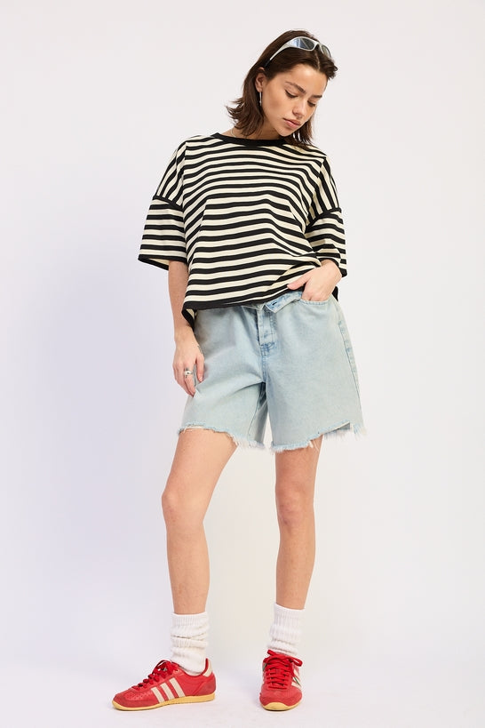 Women’s Fenella Oversized Striped T-Shirt
