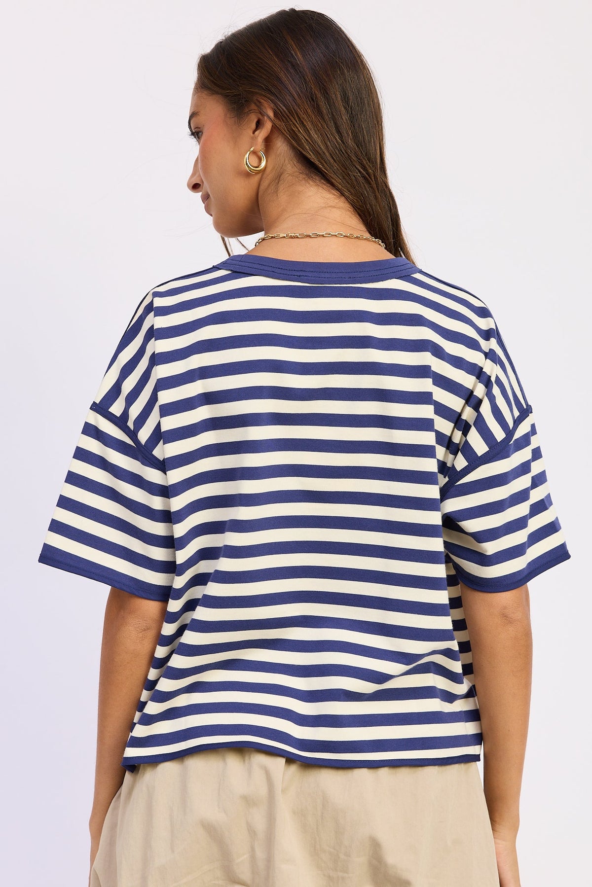 Women’s Fenella Oversized Striped T-Shirt
