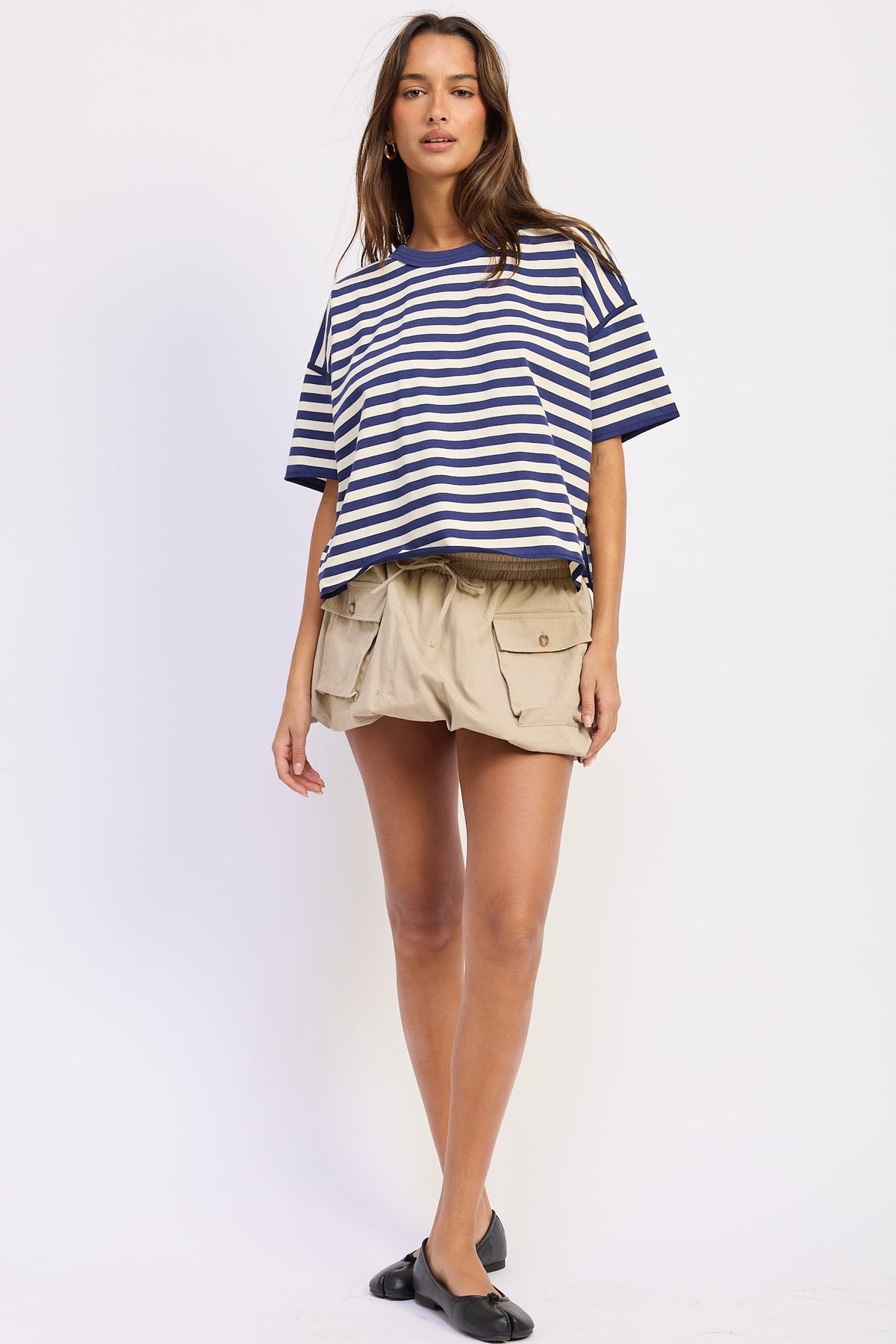 Women’s Fenella Oversized Striped T-Shirt