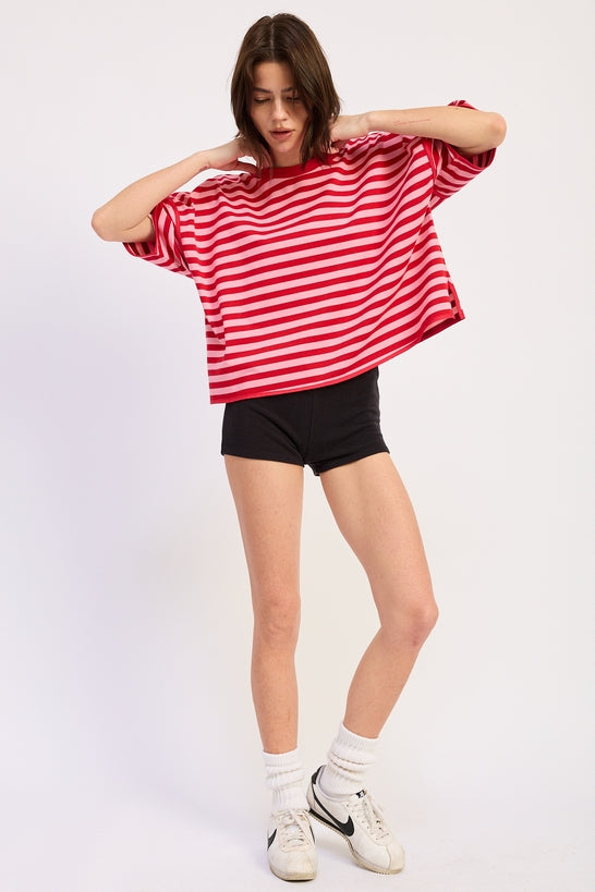 Women’s Fenella Oversized Striped T-Shirt