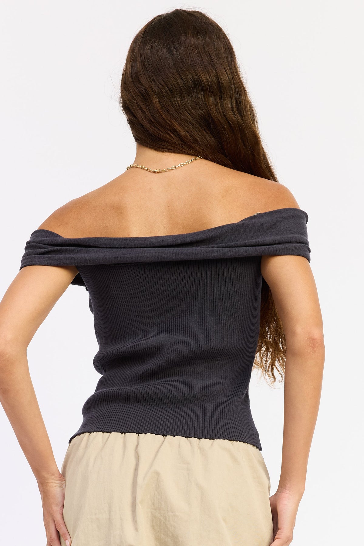 Women’s Ivy Off-Shoulder Knit Top