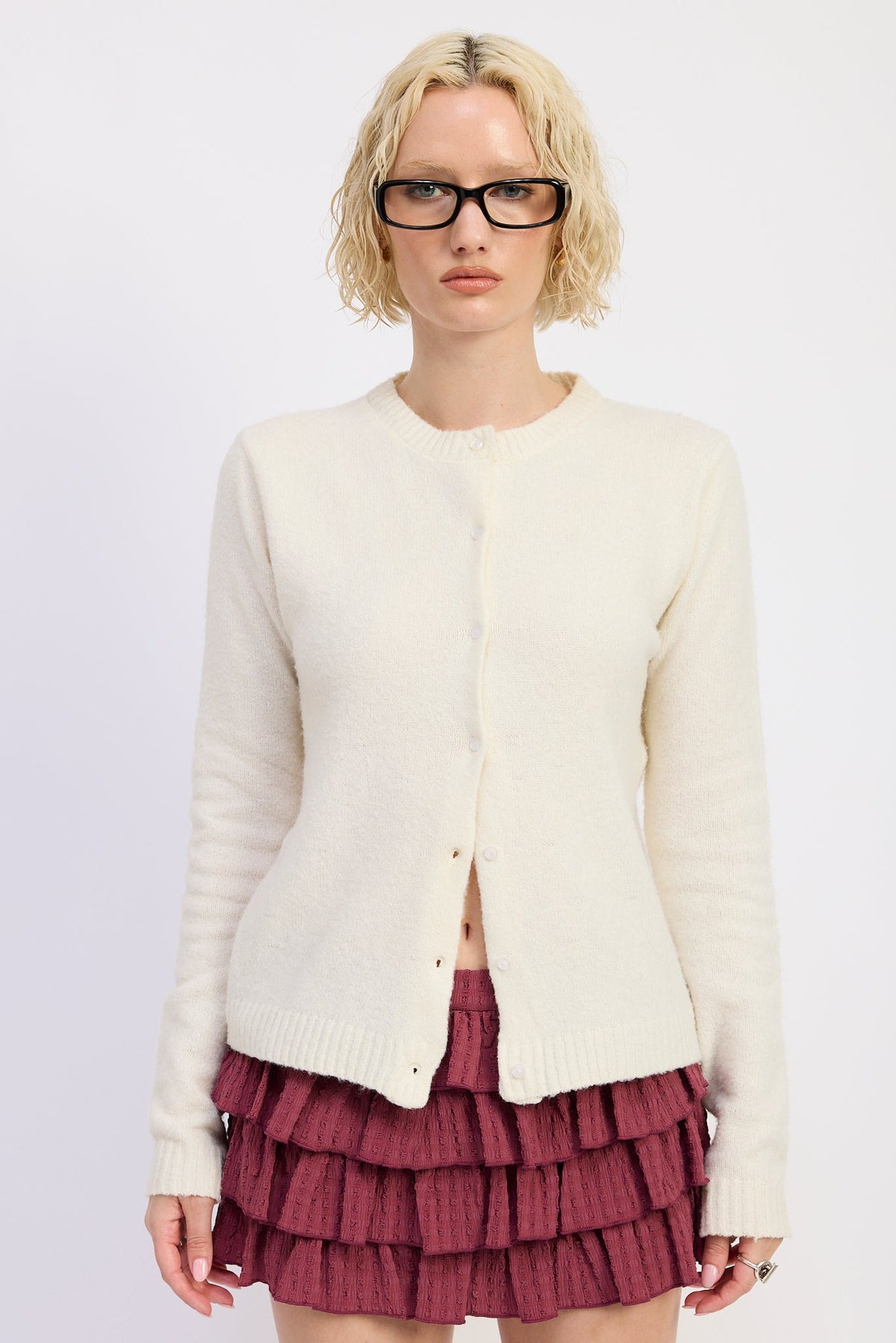 Women’s Kaia Fitted Button-Up Cardigan