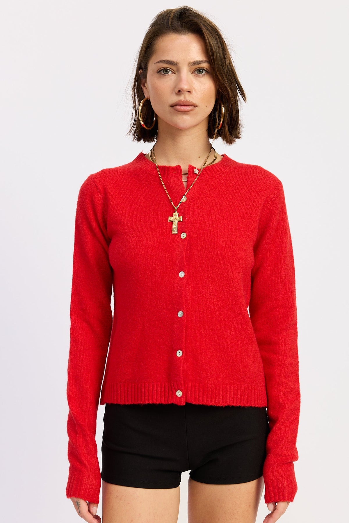 Women’s Kaia Fitted Button-Up Cardigan
