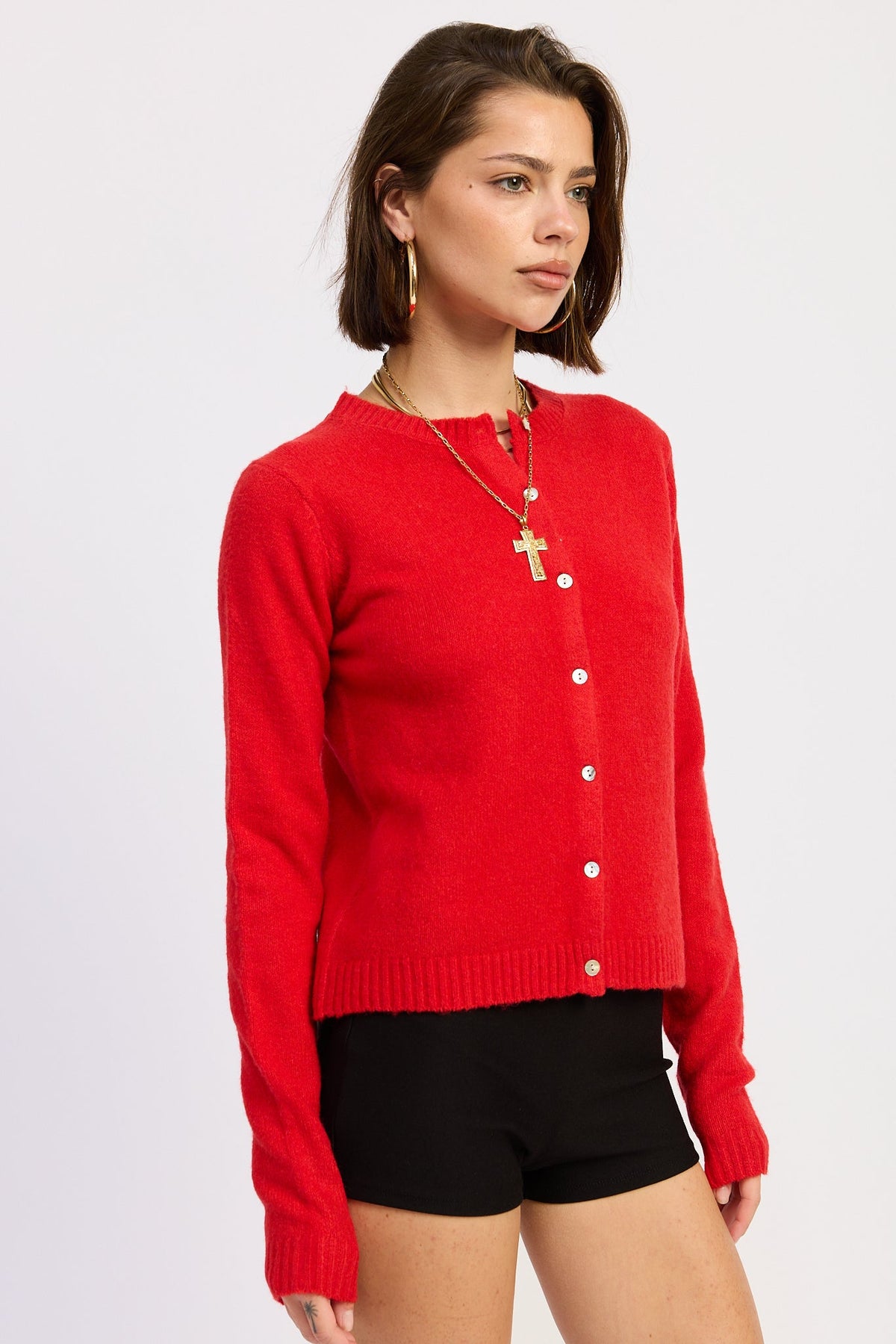 Women’s Kaia Fitted Button-Up Cardigan