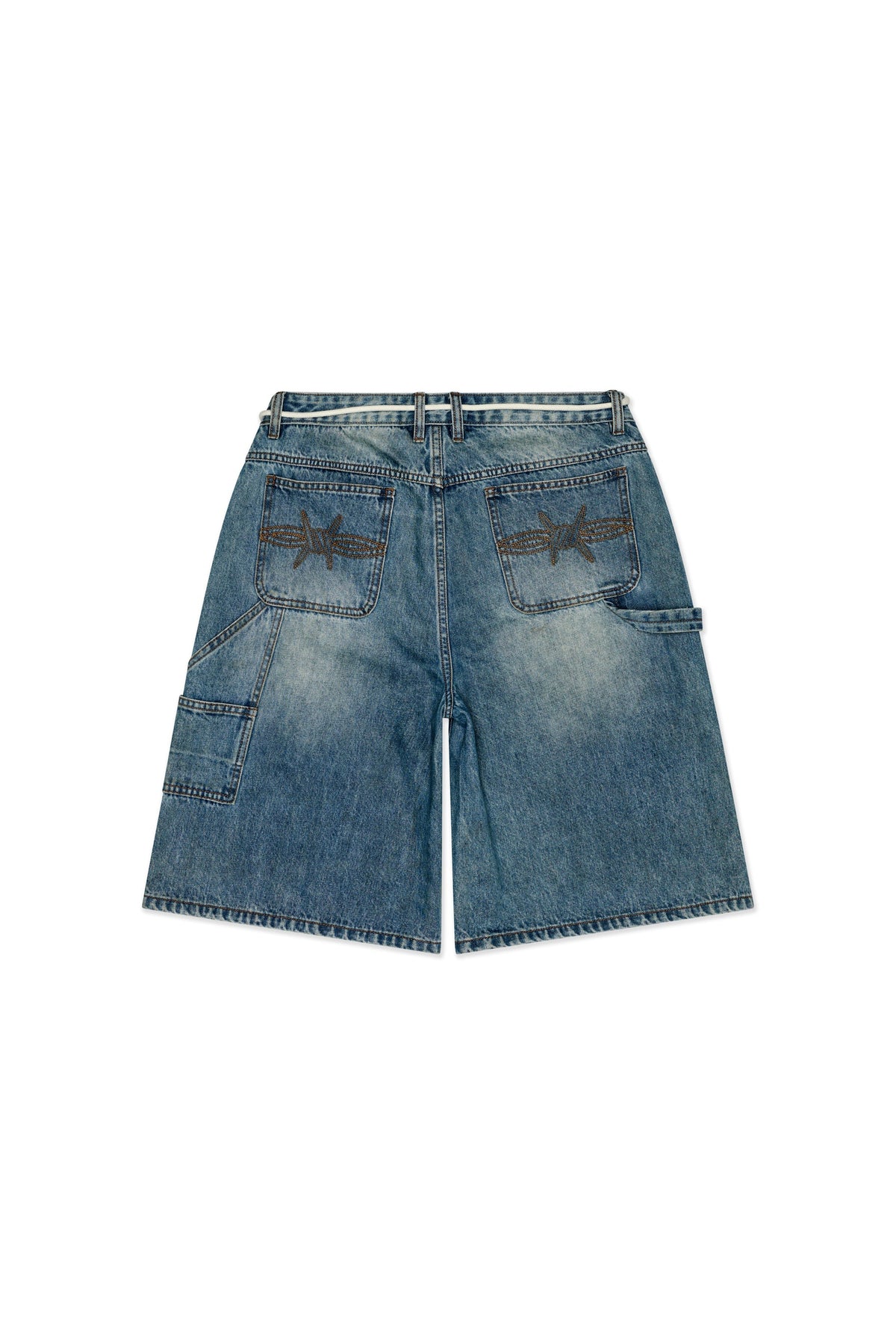 Casual Friday Blue Wash Baggy Denim Jorts