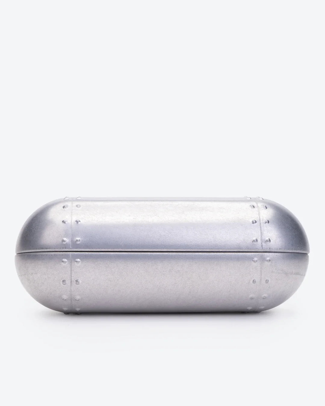 Aircraft-Inspired Metallic Sunglasses Case