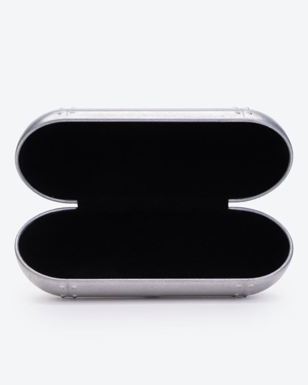 Aircraft-Inspired Metallic Sunglasses Case