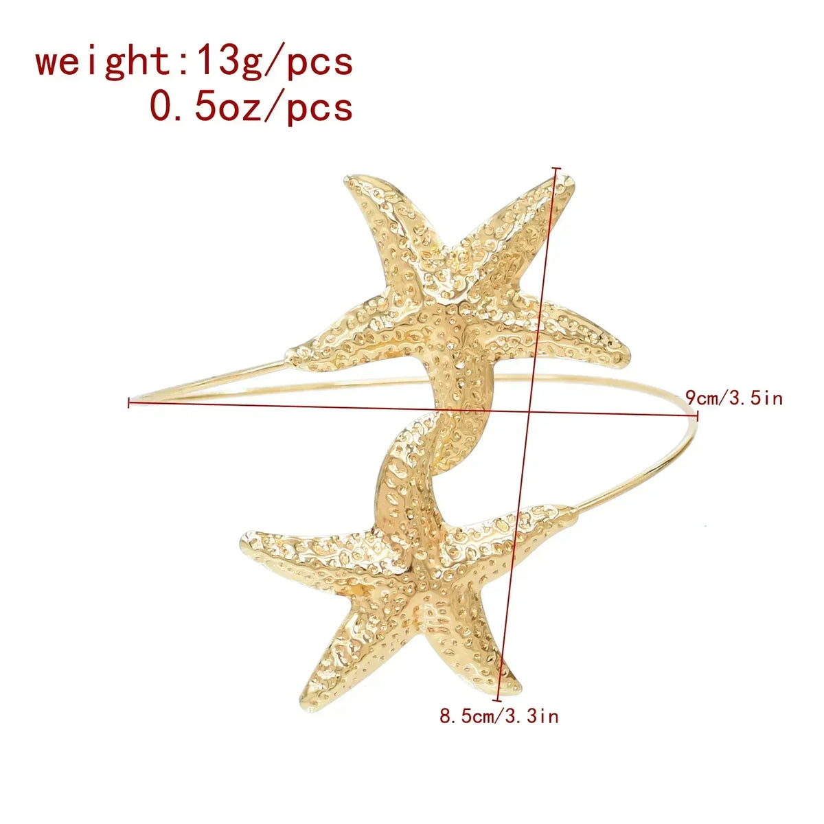 Starfish Cuff Bracelet