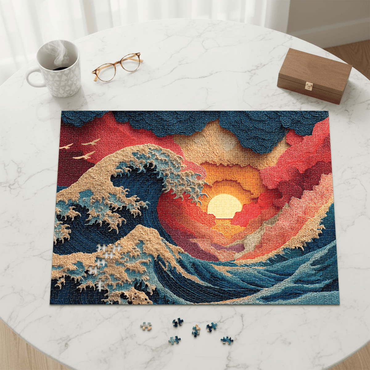 Great Wave 1000-Piece Puzzle