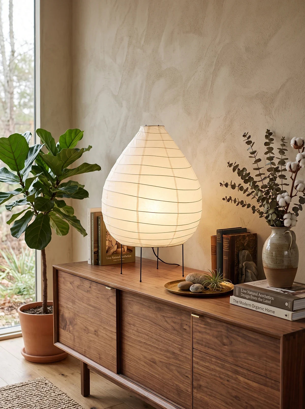 Akari 22N Japanese Paper Table Lamp