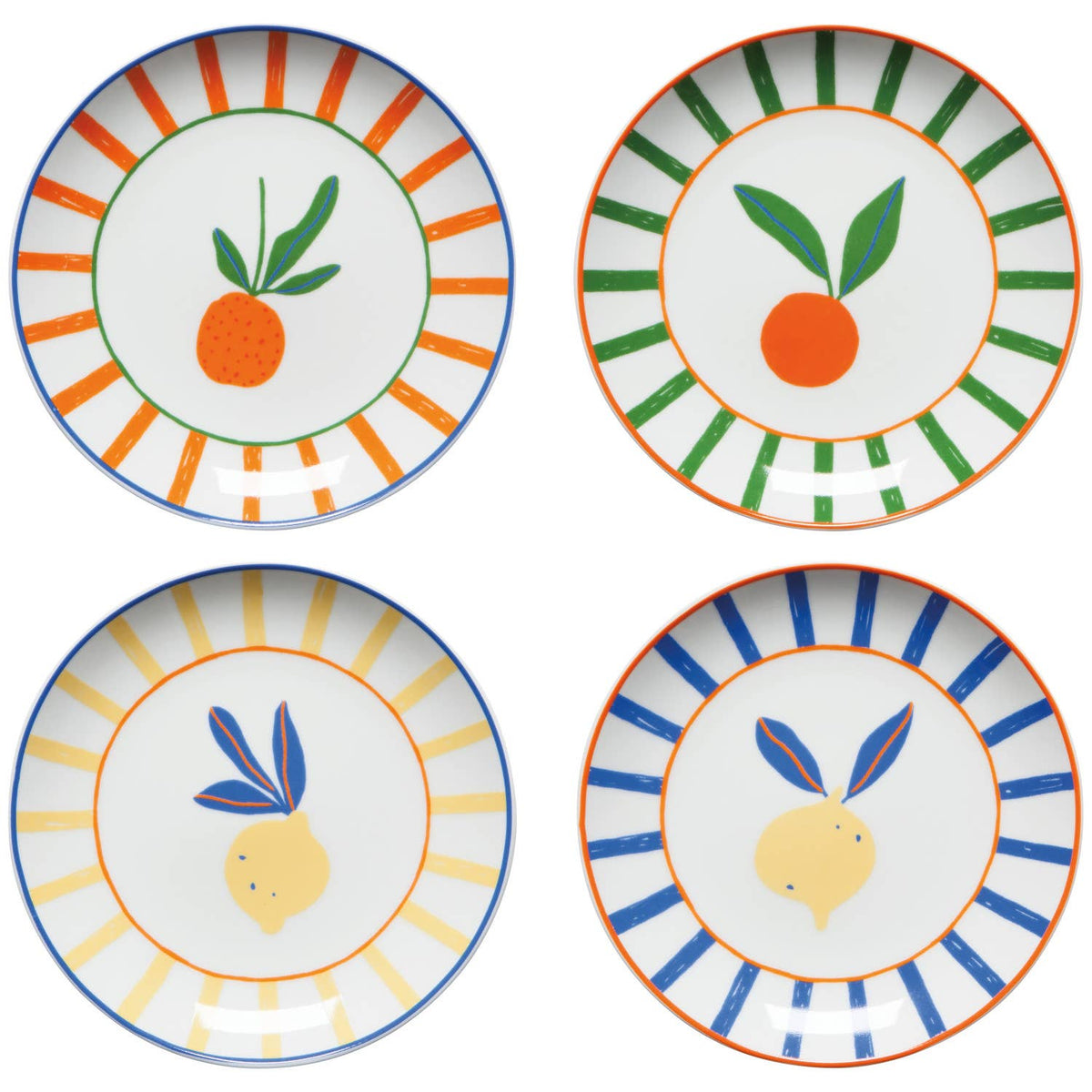 Citrus Burst Mini Porcelain Plate