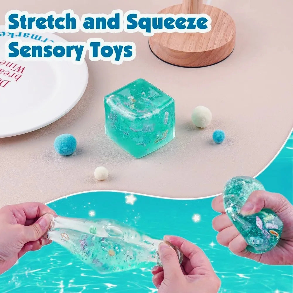 Ocean Shell Ice Cube Squishy