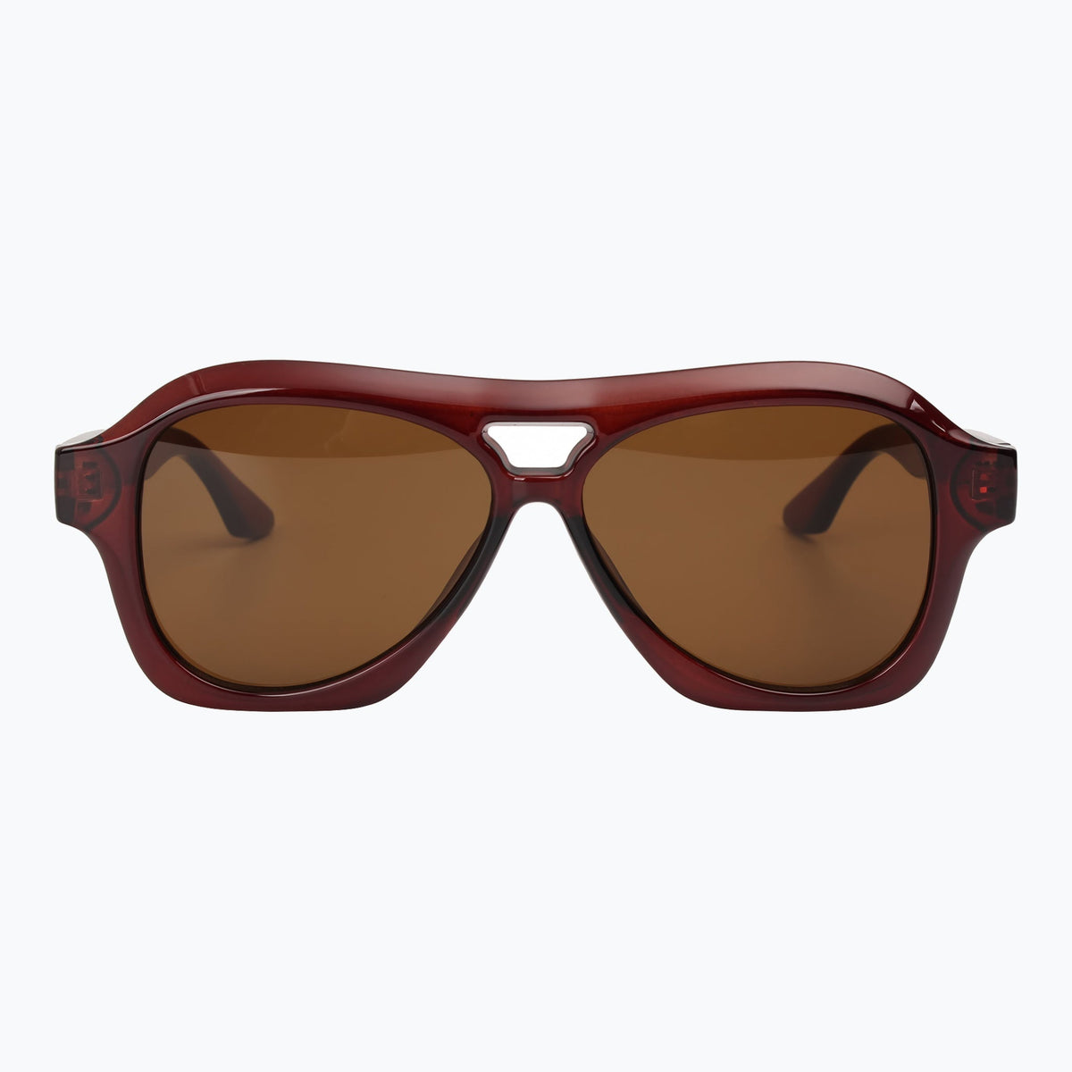 Burnout Retro Aviator Sunglasses