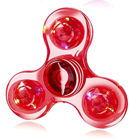 LED Light-Up Crystal Fidget Spinner