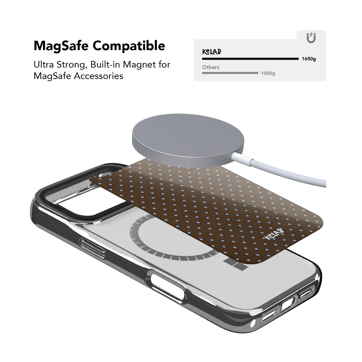 Blueberry Espresso Polka Dot iPhone Case