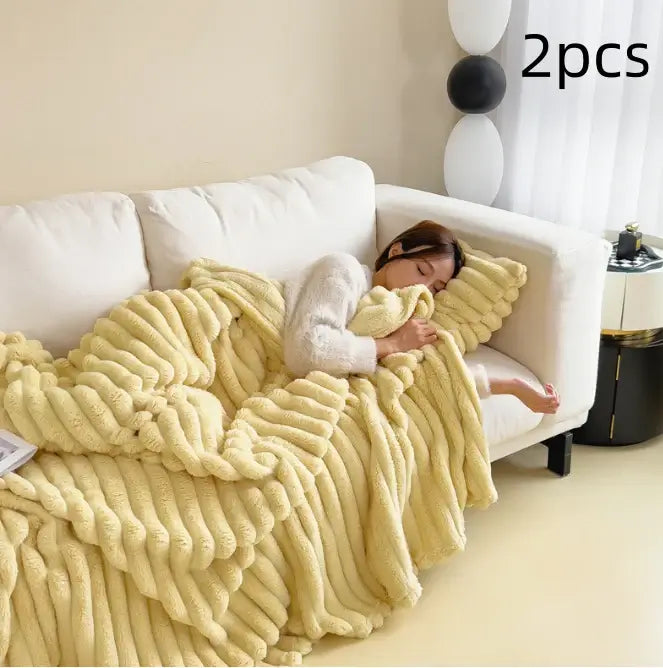 Ultra-Soft Plush Cozy Throw Blanket