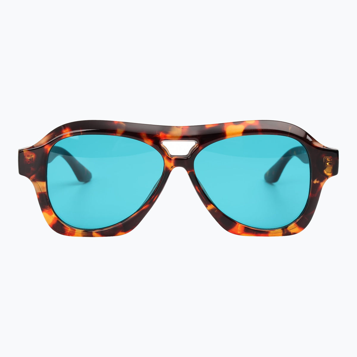 Burnout Retro Aviator Sunglasses