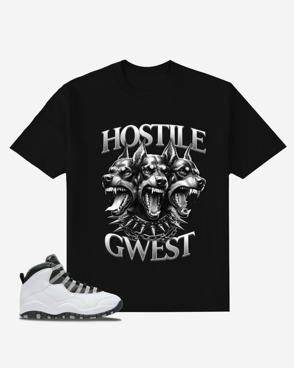 G West Hostile Oversized Graphic T-Shirt