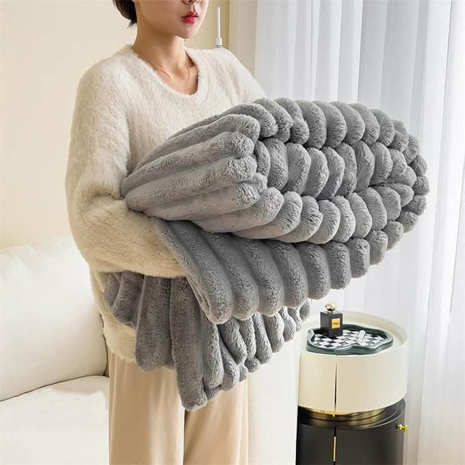 Ultra-Soft Plush Cozy Throw Blanket