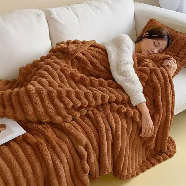 Ultra-Soft Plush Cozy Throw Blanket