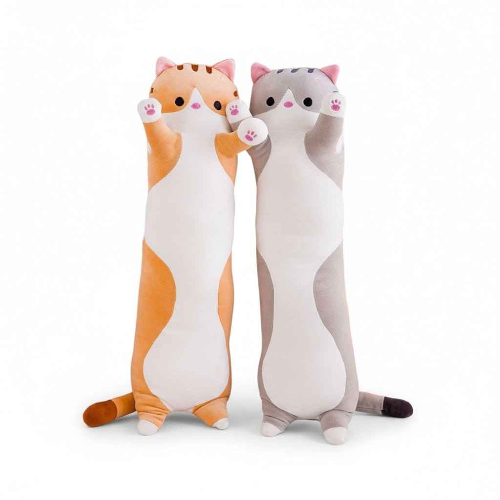 26-Inch Long Cat Plush Pillow