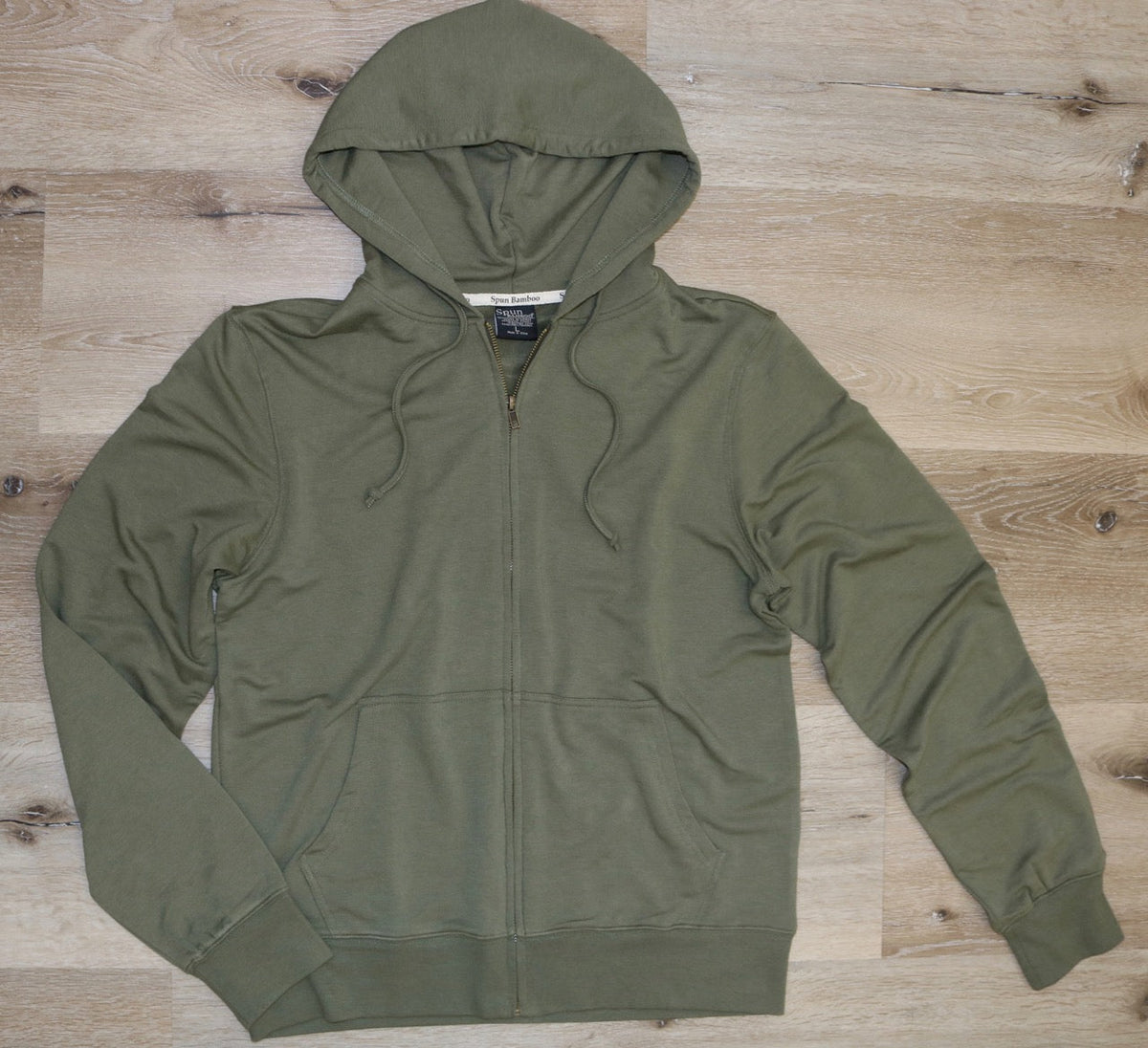 Men’s Bamboo French Terry Full-Zip Hoodie
