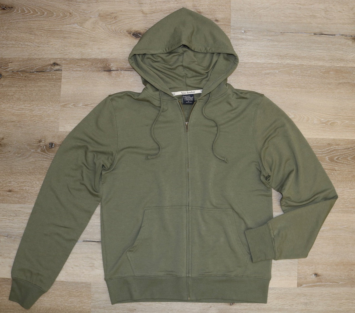 Men’s Bamboo French Terry Full-Zip Hoodie