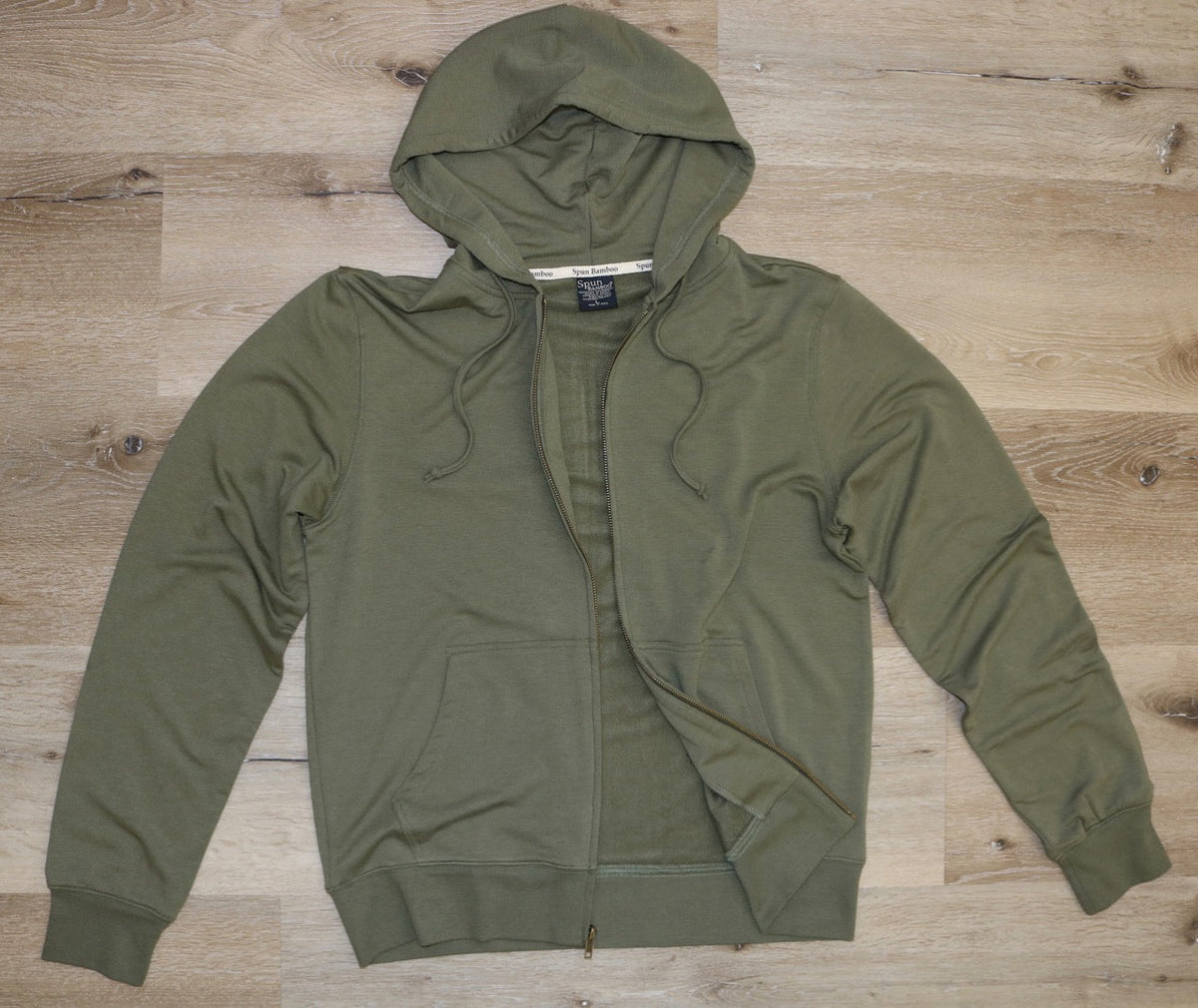 Men’s Bamboo French Terry Full-Zip Hoodie