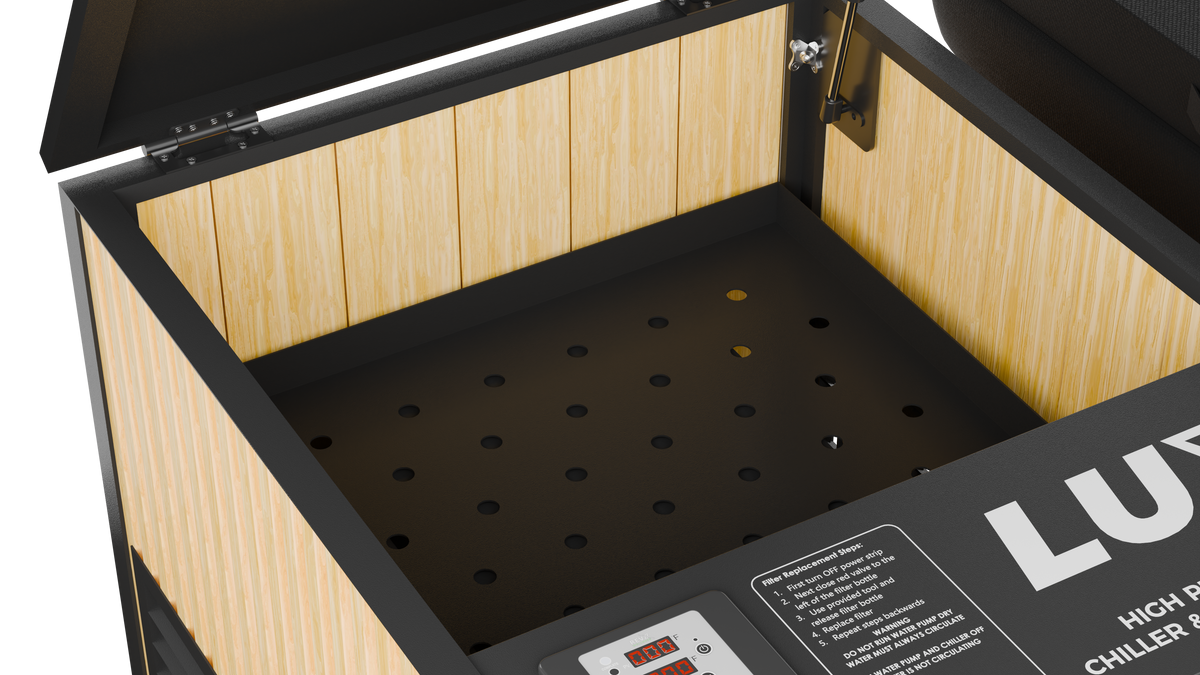 RevX X Tub Cold Plunge + LUX Chiller & Filtration System